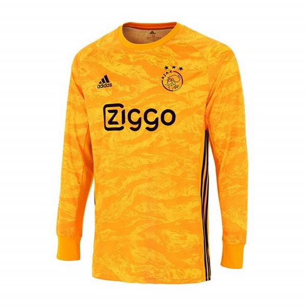 Trikot Ajax Heim ML Torwart 2019-20 Gelb Fussballtrikots Günstig